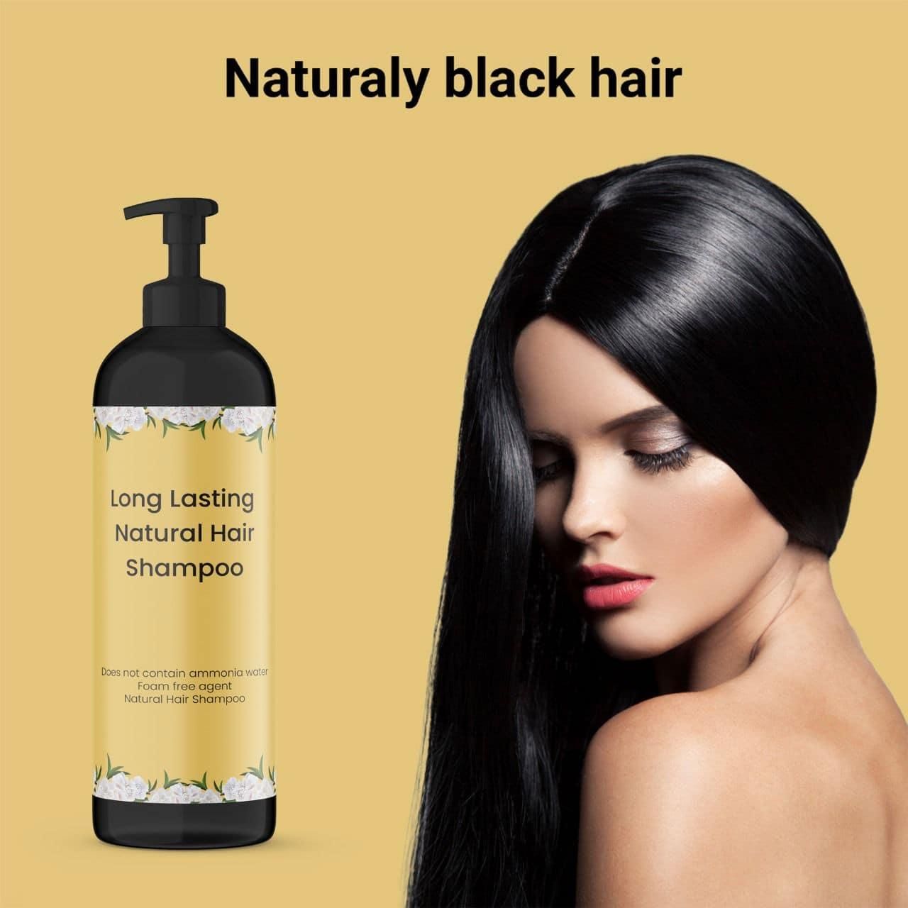 Long Lasting Natural Hair Dye Shampoo