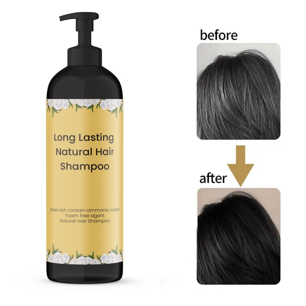 Long Lasting Natural Hair Dye Shampoo